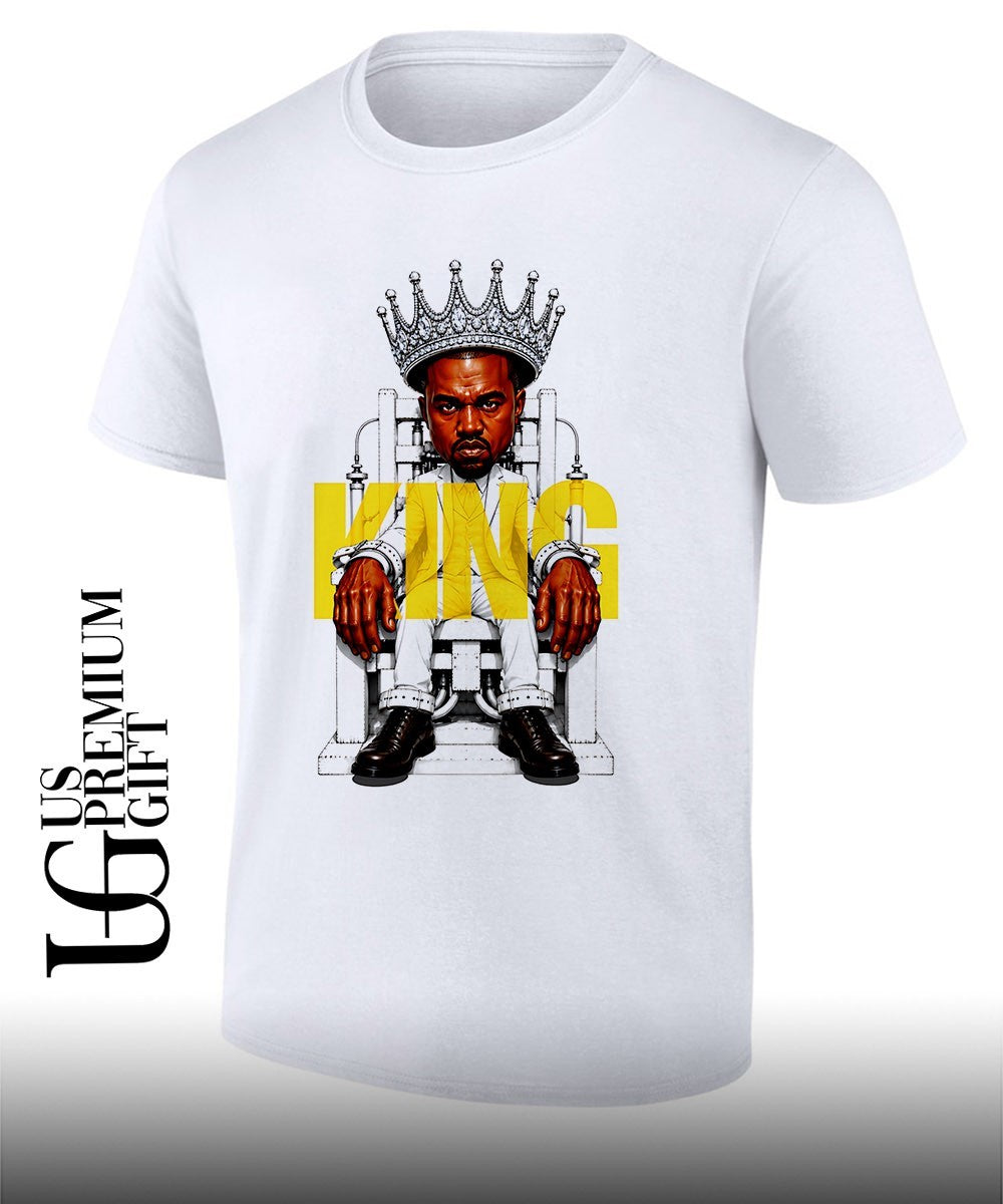 Kanye West King Electrocution Chair Art shirt Unisex