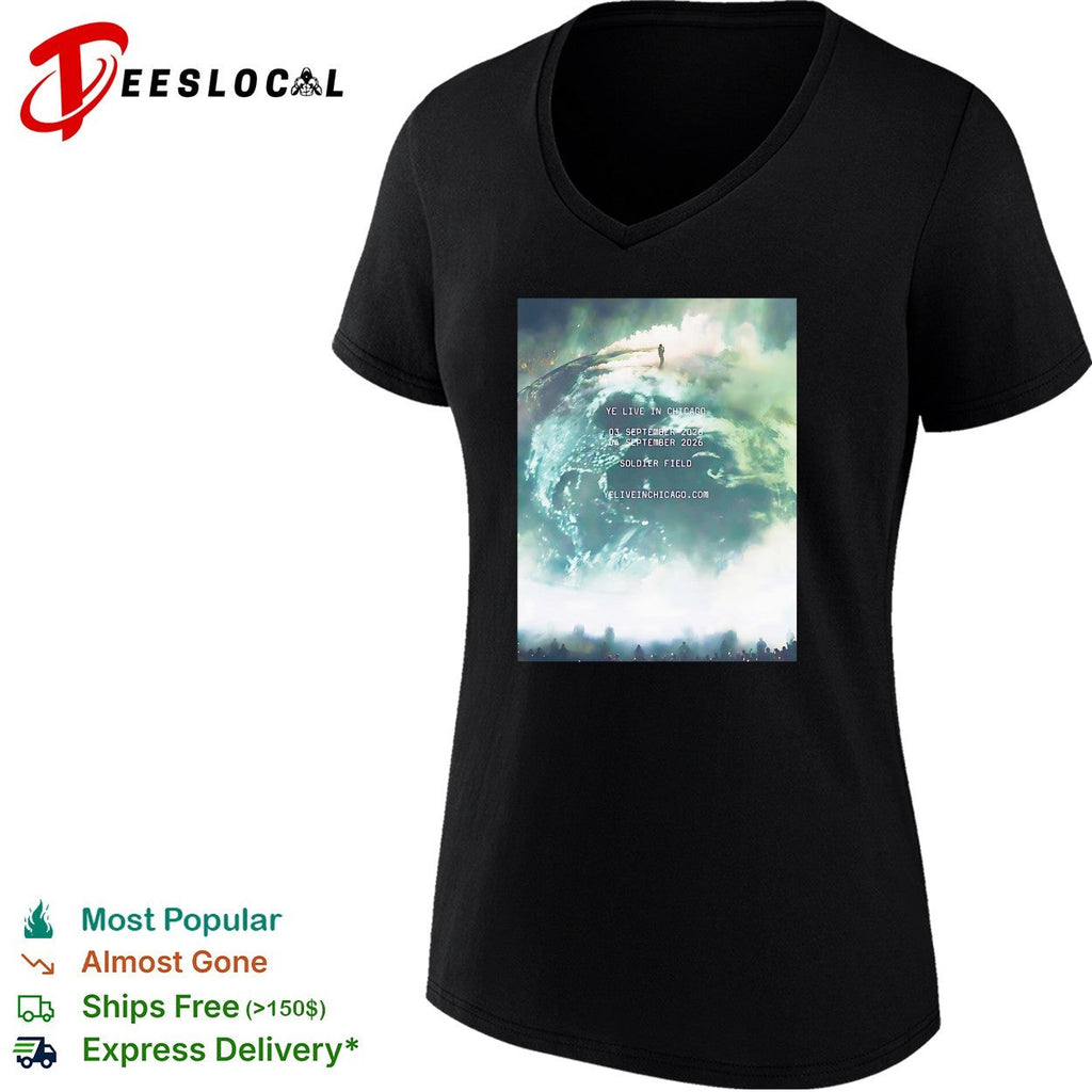 Kanye West Ye Live In Chicago On 3 And 4 September 2026 shirt Unisex