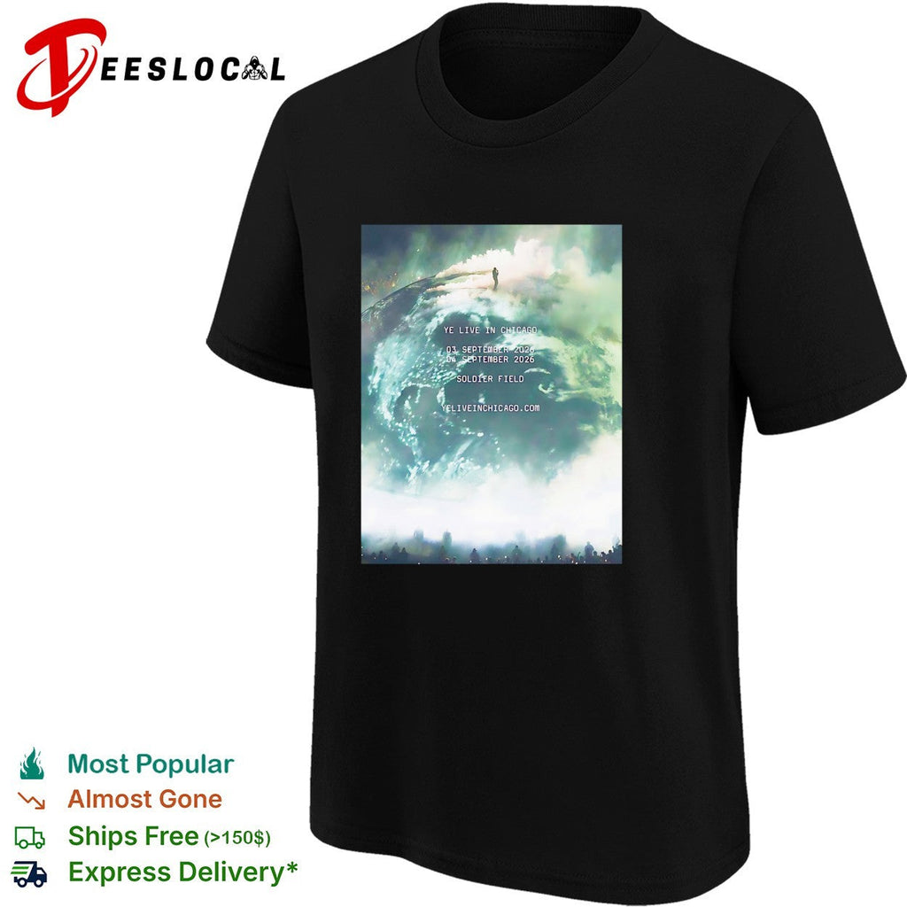 Kanye West Ye Live In Chicago On 3 And 4 September 2026 shirt Unisex