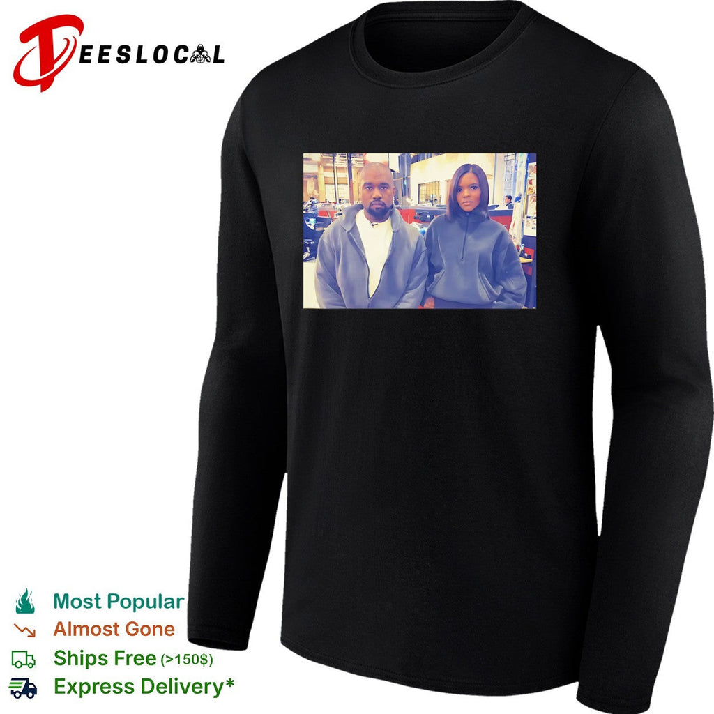 Kanye West and Candace Owens Black Lives Matter White Lives Matter Parody shirt Unisex