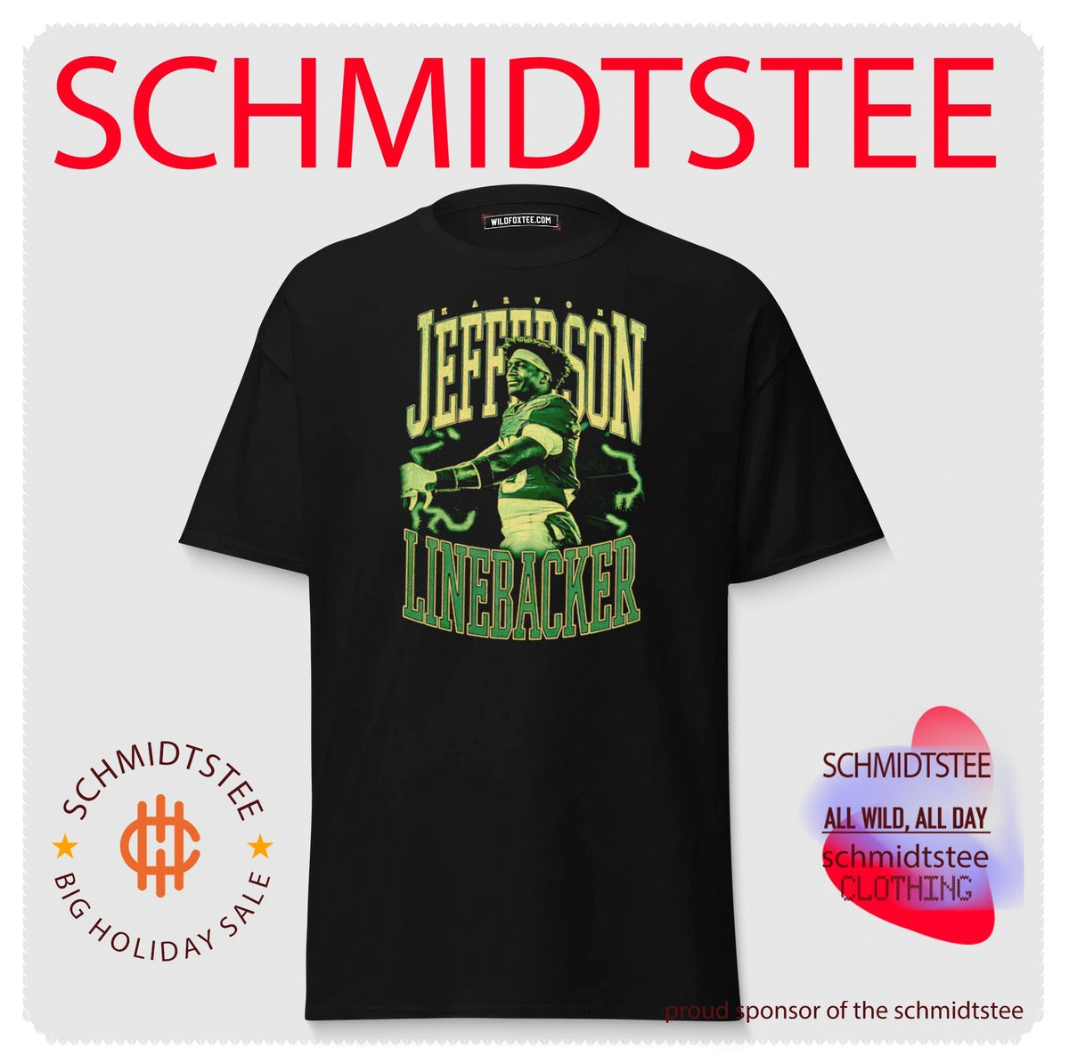 Karvon Jefferson Linebacker football athlete shirt Unisex