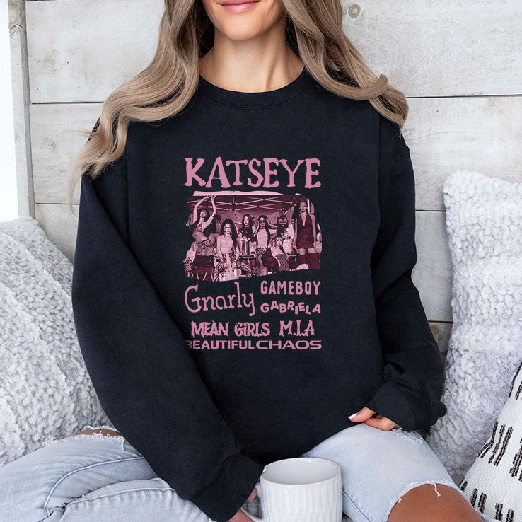 Katseye The Beautiful Chaos Tour T Shirt Unisex
