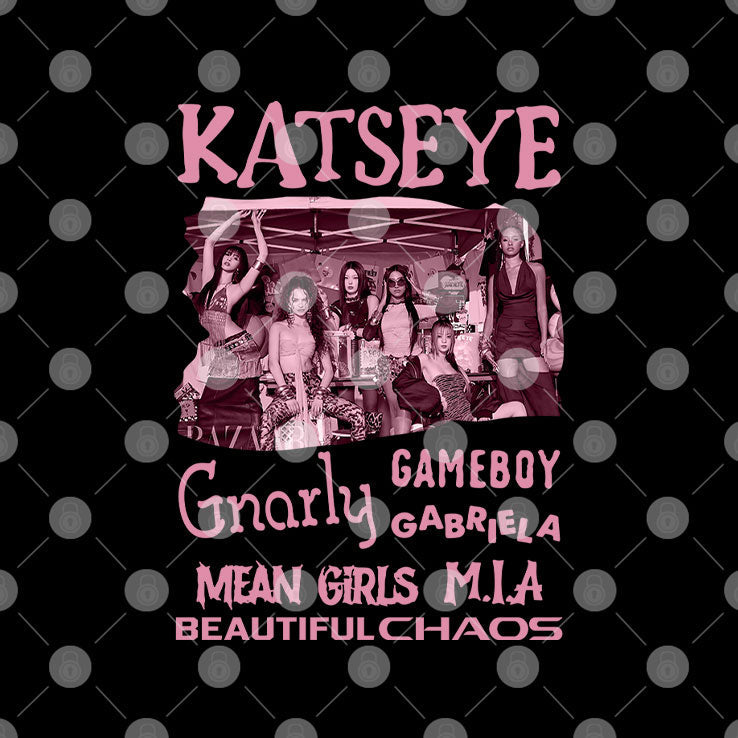 Katseye The Beautiful Chaos Tour T Shirt Unisex