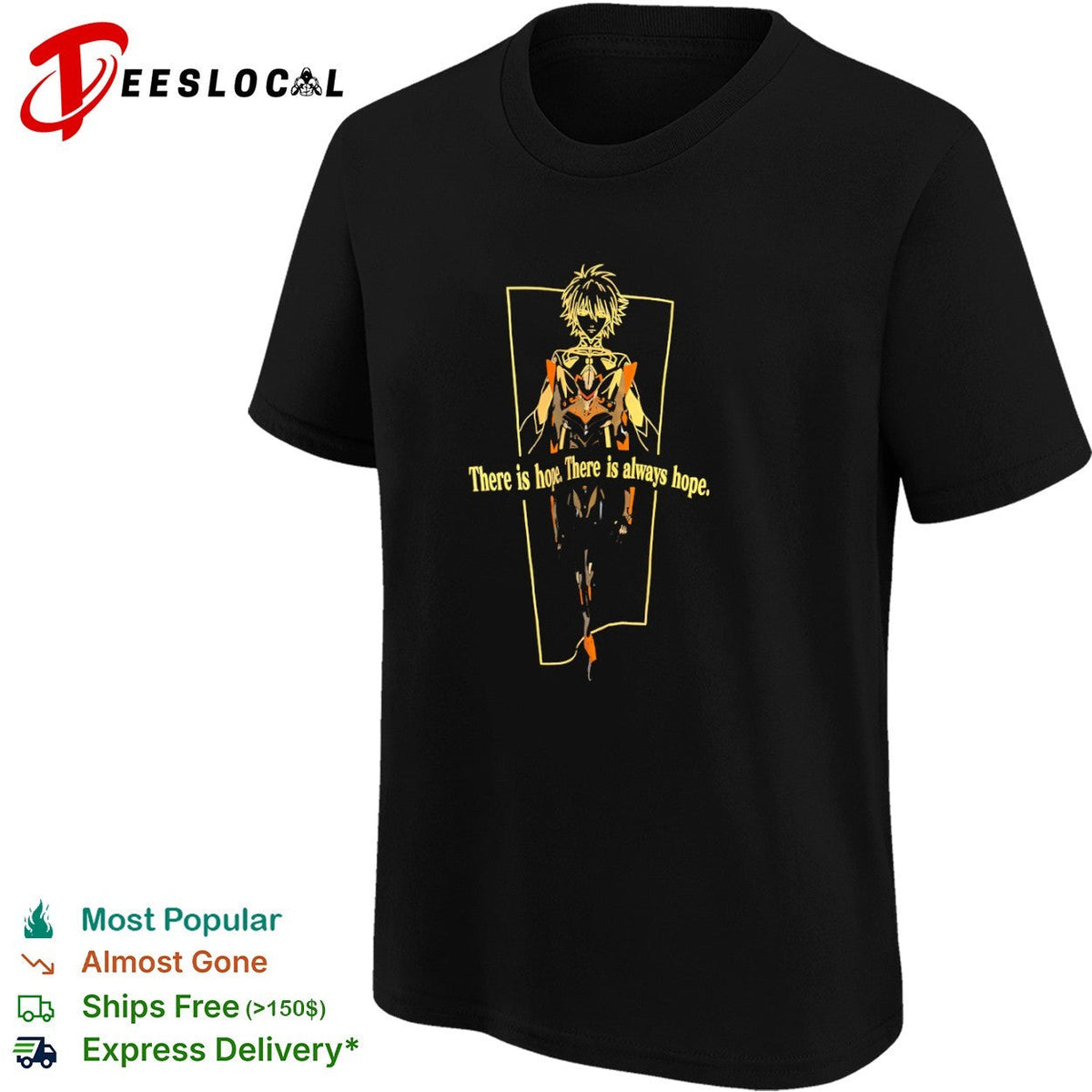 Kaworu Nagisa and Evangelion Unit 13 There is hope There is always hope shirt Unisex