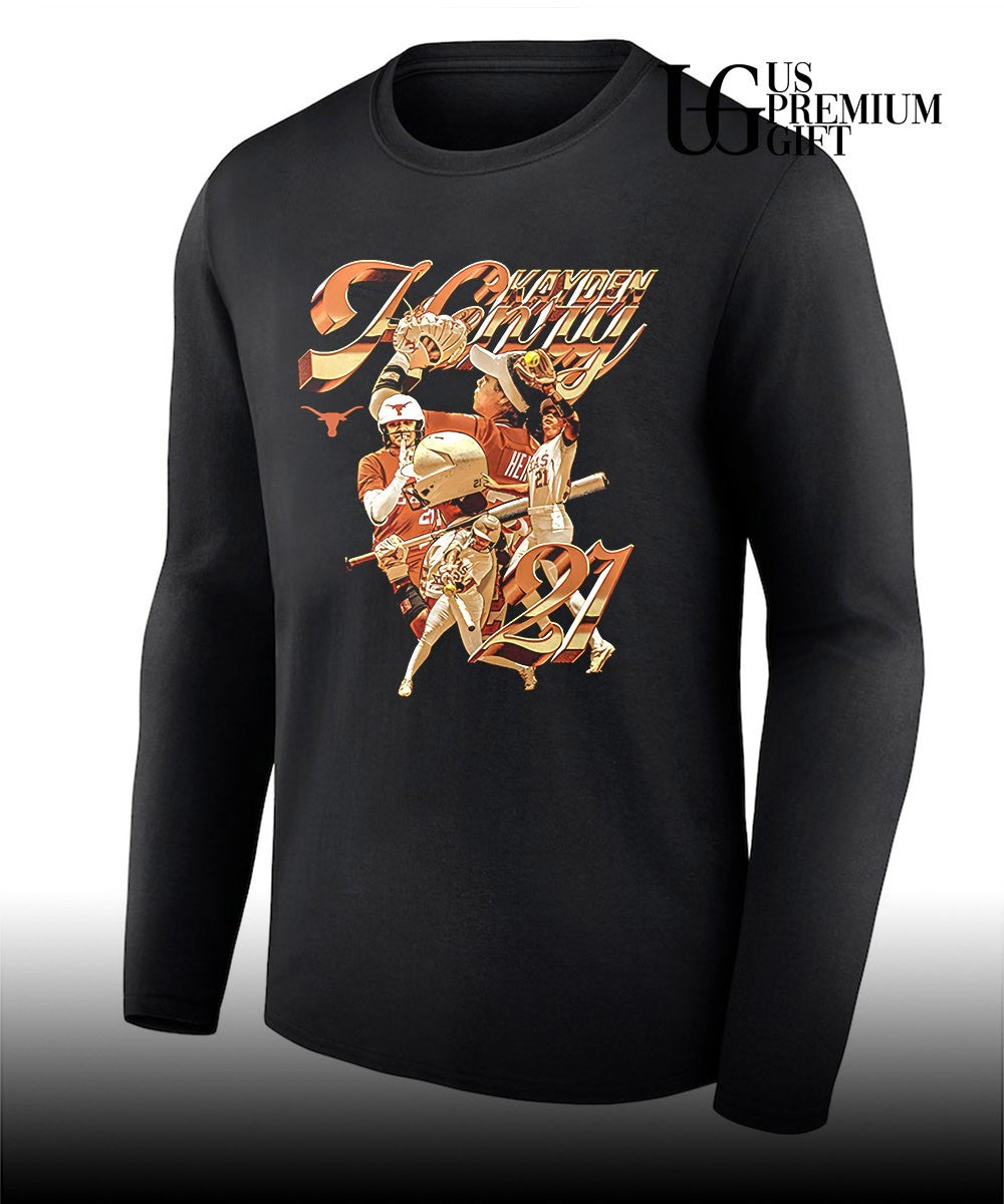 Kayden Henry player Texas Longhorns NCAA Softball 2026 shirt Unisex