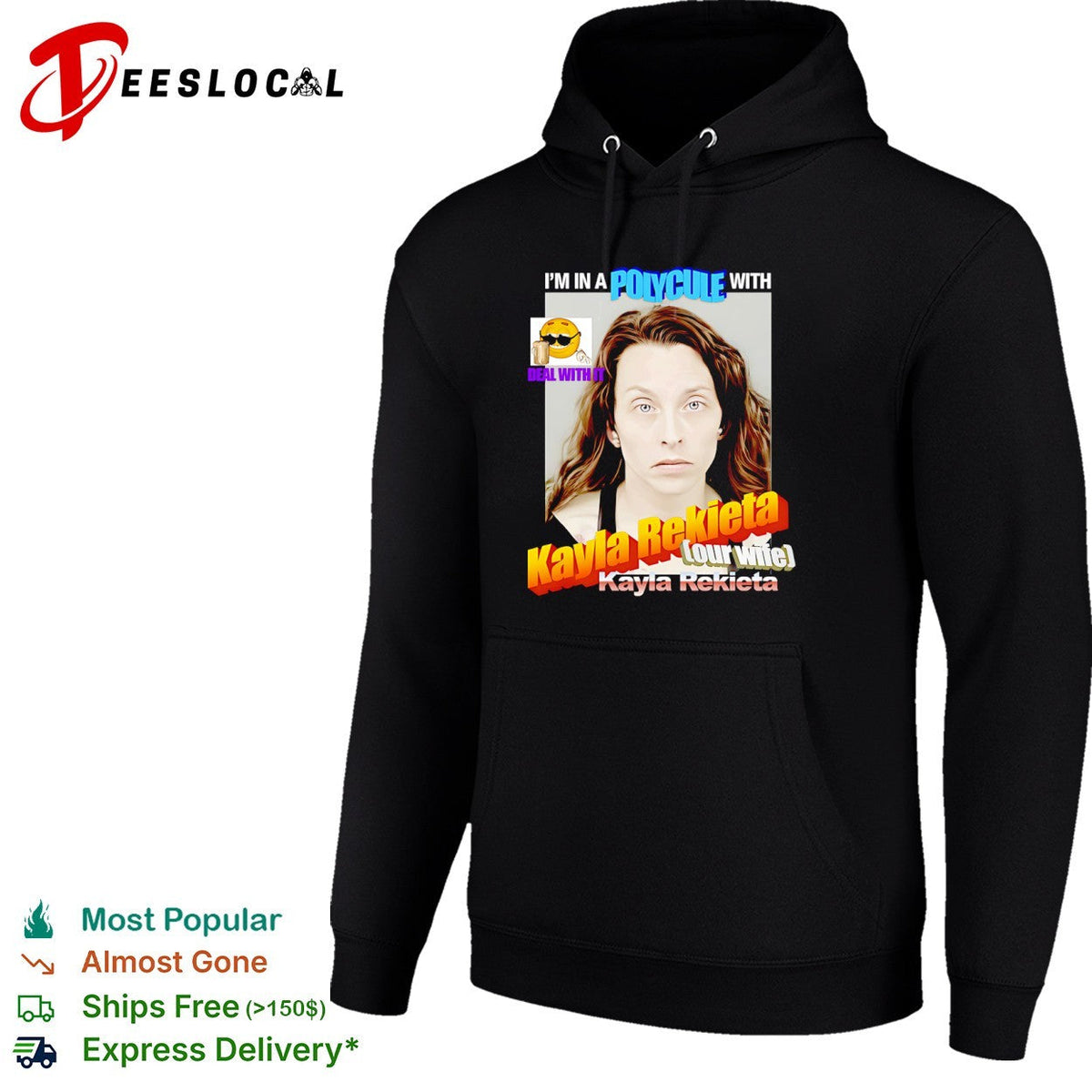 Kayla Rekieta I am in a polycule with our wife Kayla Rekieta deal with it shirt Unisex
