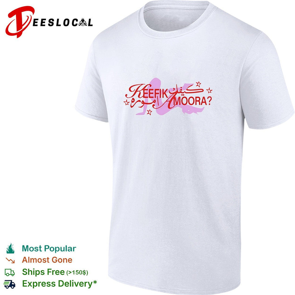 Keefik Amoora Arabic English bilingual art graphic shirt Unisex