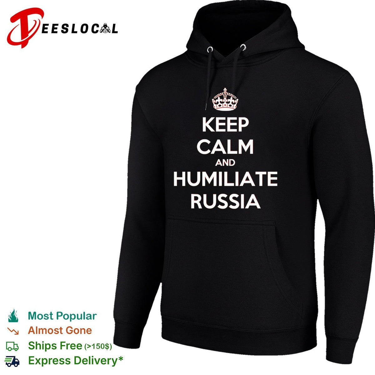 Keep calm and humiliate Russia shirt Unisex
