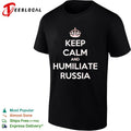 Keep calm and humiliate Russia shirt Unisex
