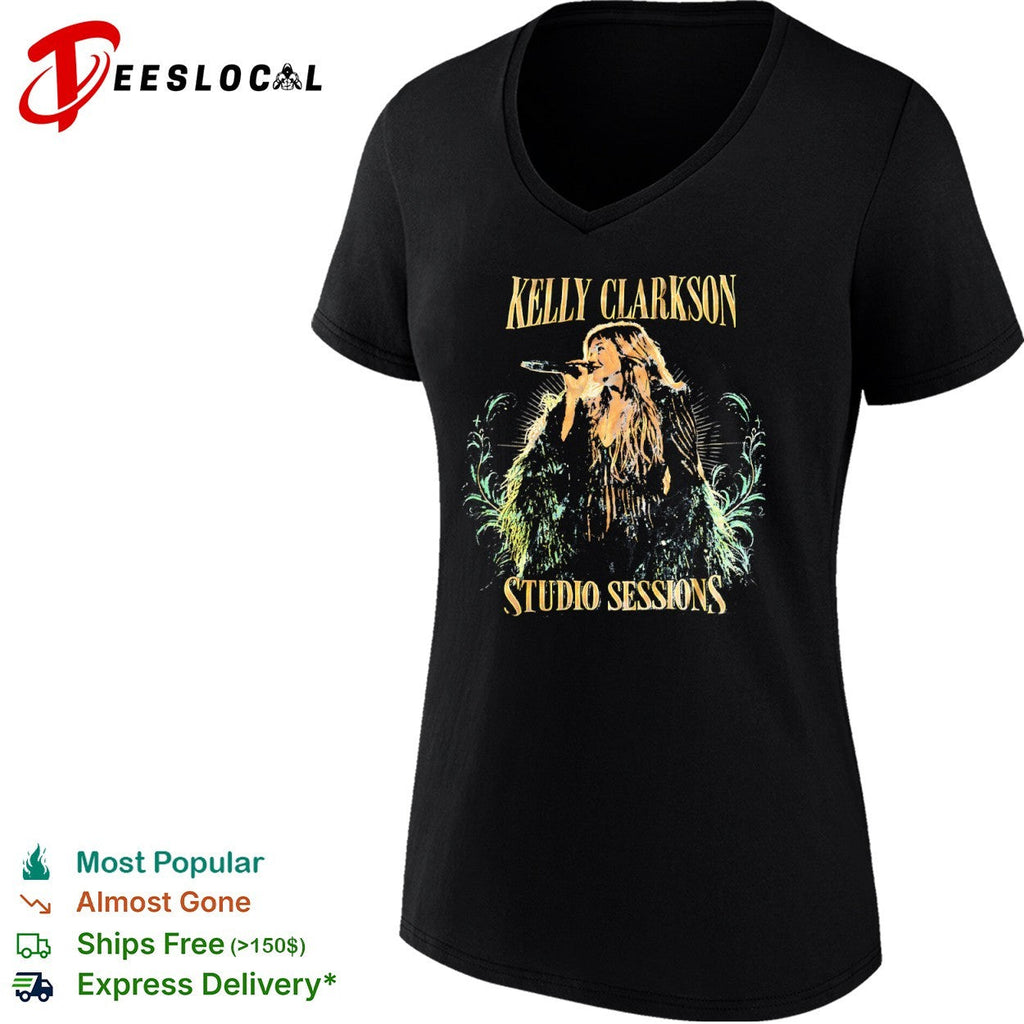 Kelly Clarkson Studio Sessions Las Vegas vintage shirt Unisex