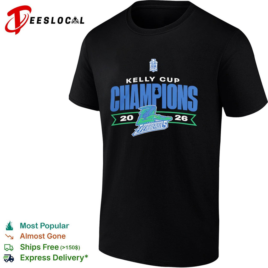 Kelly Cup Champions 20 26 Florida Everblades Hockey Tournament Winners shirt Unisex