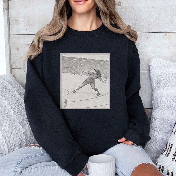 Kelsey Plum Throwing Shirt Unisex