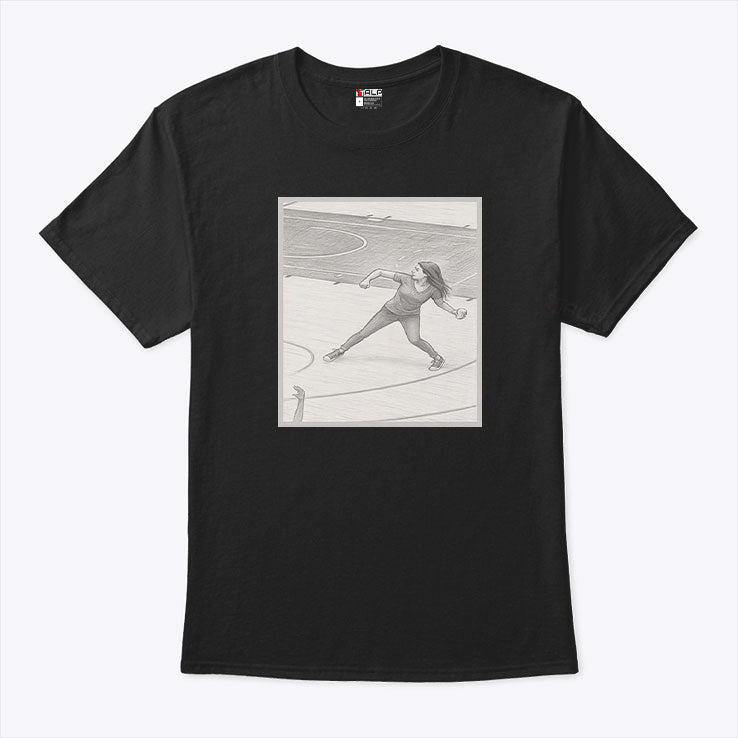 Kelsey Plum Throwing Shirt Unisex