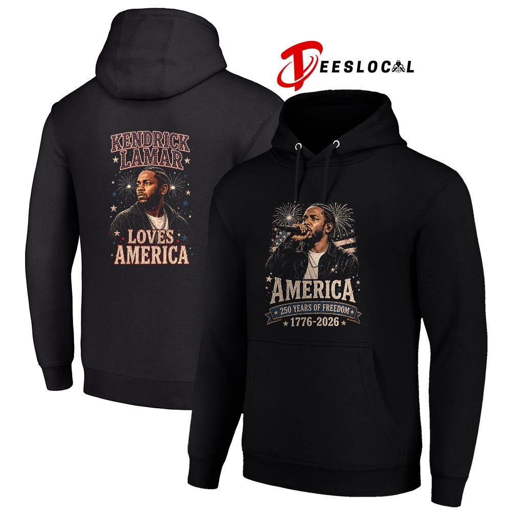 Kendrick Lamar America 250 years of freedom loves America shirt Unisex