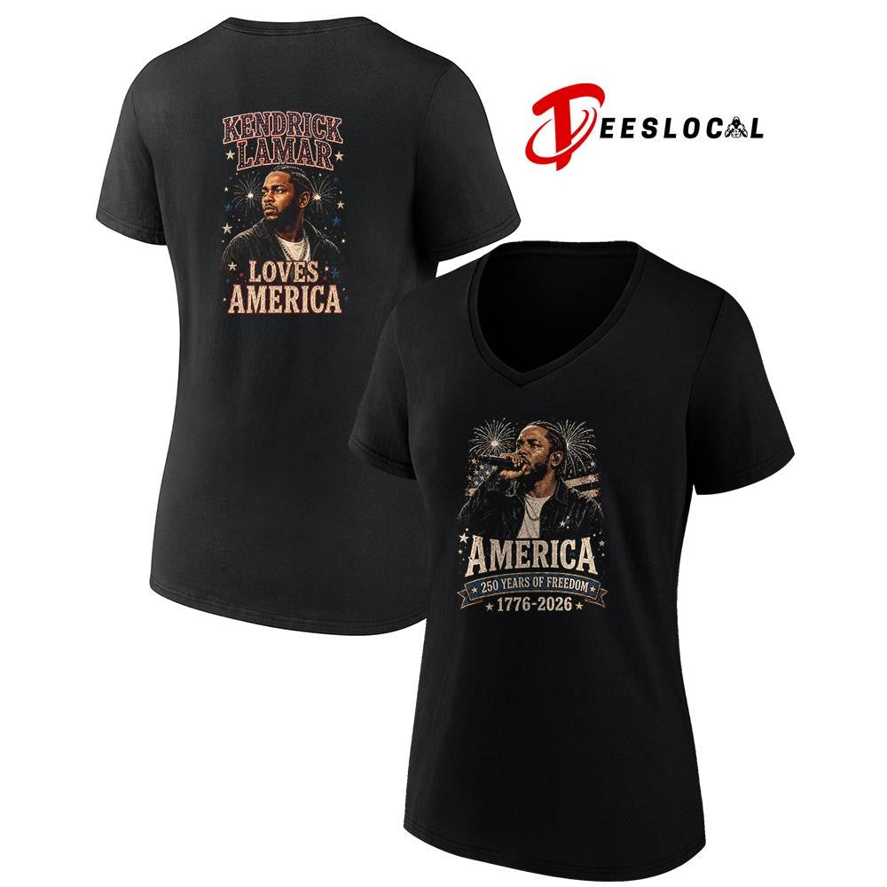 Kendrick Lamar America 250 years of freedom loves America shirt Unisex