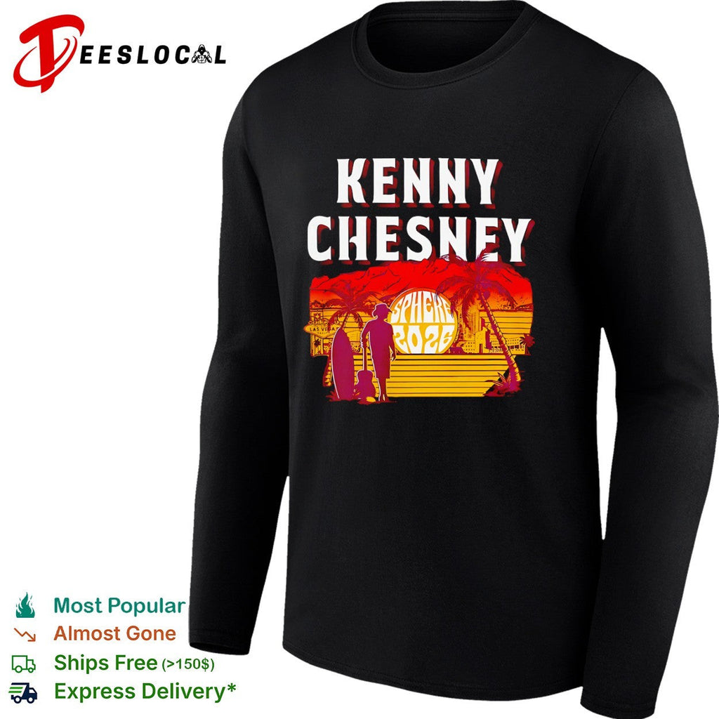 Kenny Chesney Sphere 2026 Las Vegas Nevada Sunset shirt Unisex