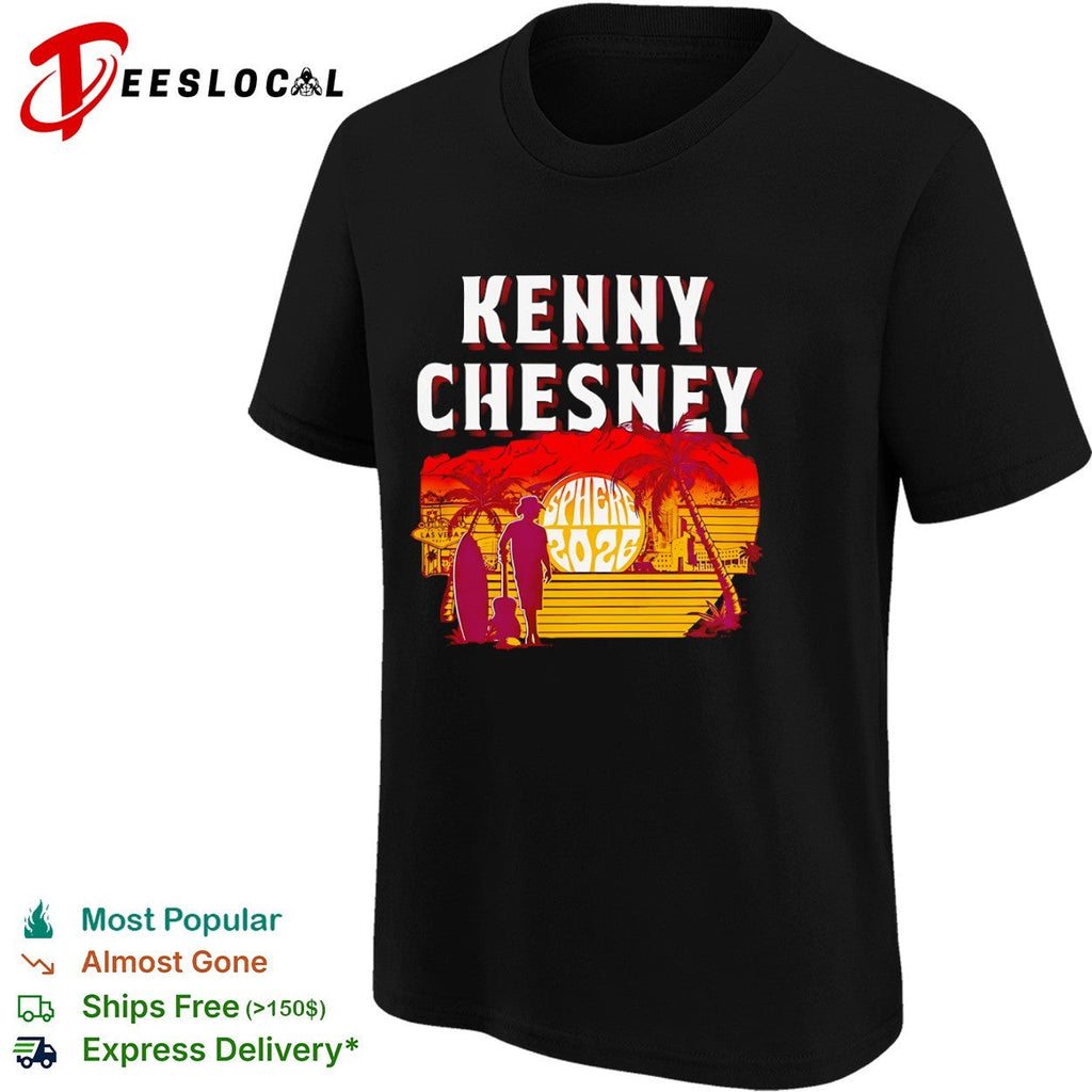 Kenny Chesney Sphere 2026 Las Vegas Nevada Sunset shirt Unisex