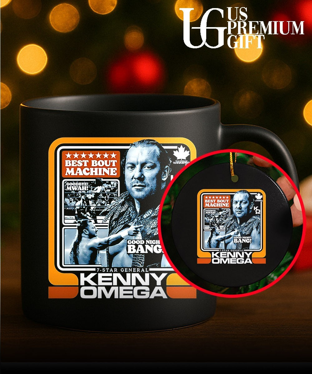 Kenny Omega AEW Wrestling Best Bout Machine 7-Star General Goodbye Mwah Bang shirt Unisex