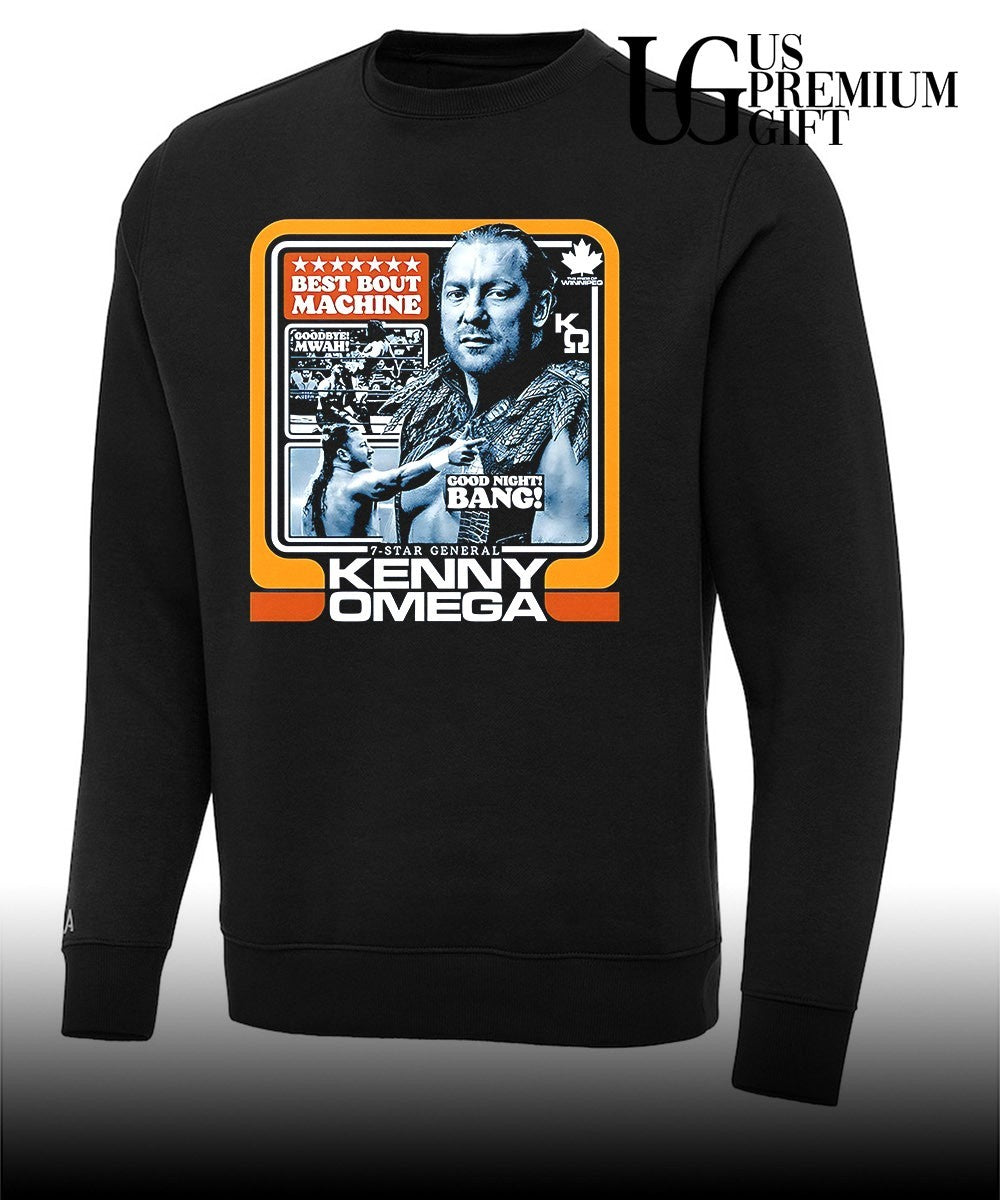 Kenny Omega AEW Wrestling Best Bout Machine 7-Star General Goodbye Mwah Bang shirt Unisex