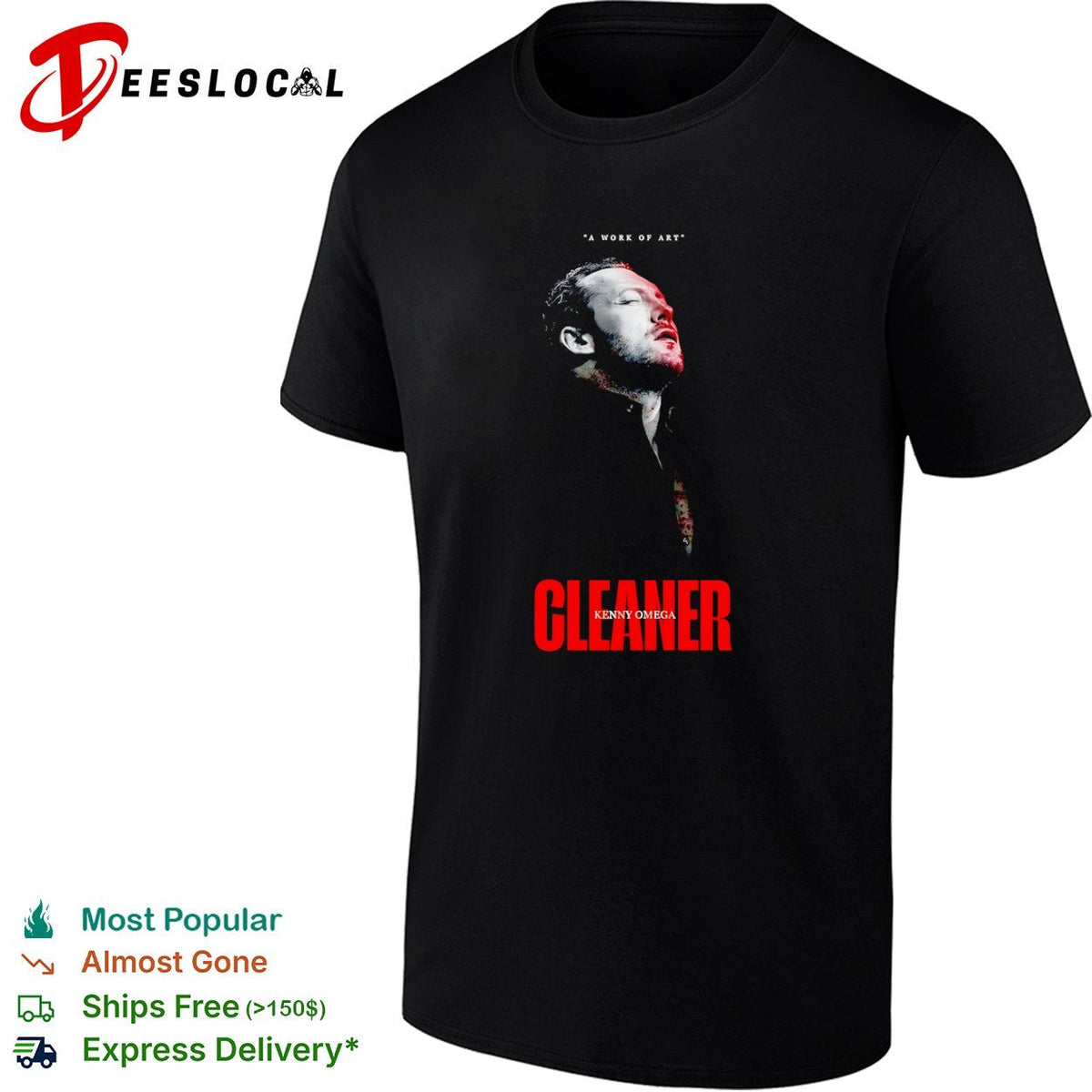 Kenny Omega Cleaner A Work of Art shirt Unisex