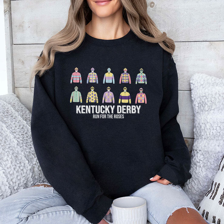 Kentucky Derby Run For The Roses T Shirt Unisex