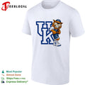 Kentucky Wildcats Mascot UK Logo Cartoon Design Athletics Basketball Fan shirt Unisex