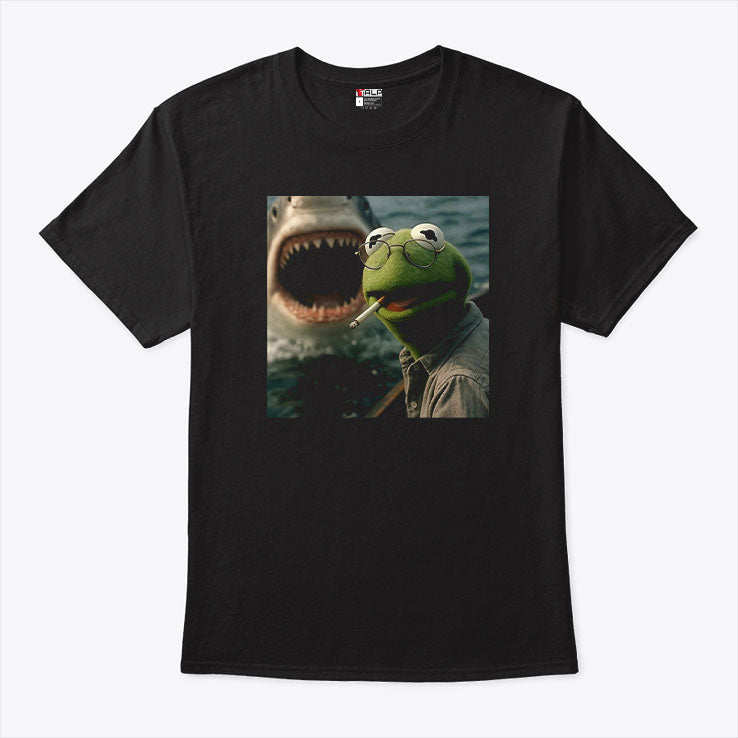 Kermit The Frog Smoking Meme T Shirt Unisex