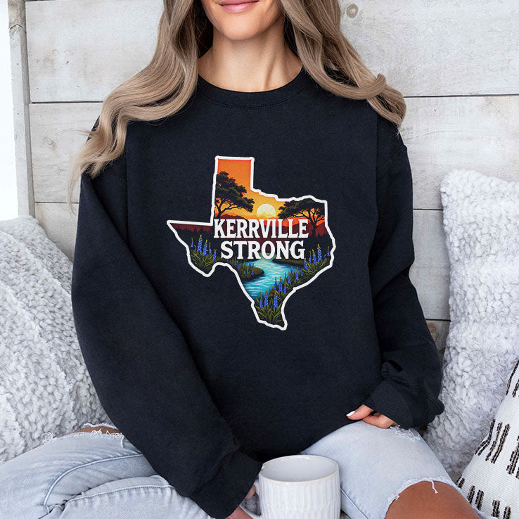 Kerrville Strong Hill Country Texas Flood Support T Shirt Unisex
