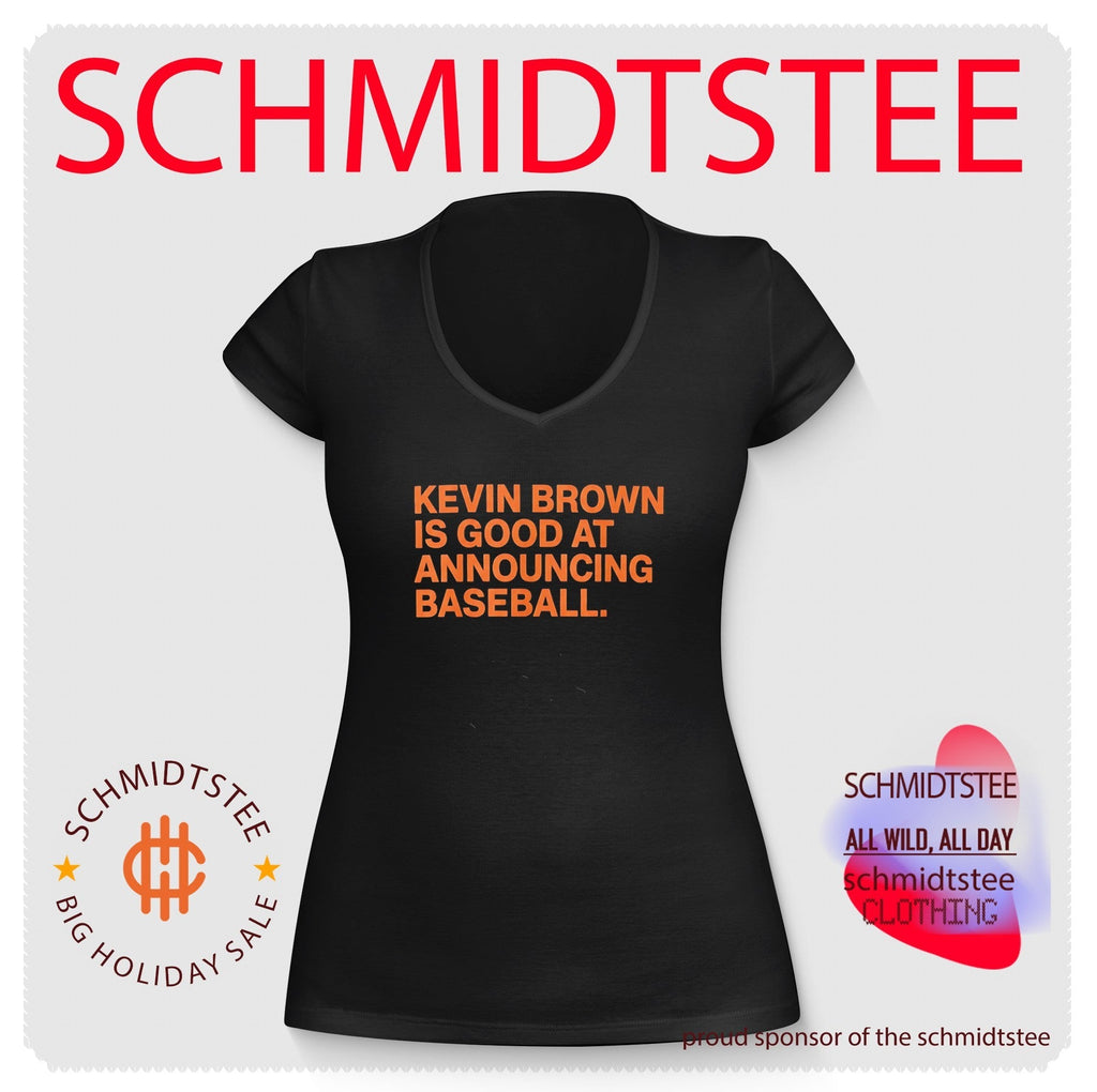 Kevin Brown Is Good at Announcing Baseball Baltimore Orioles shirt Unisex