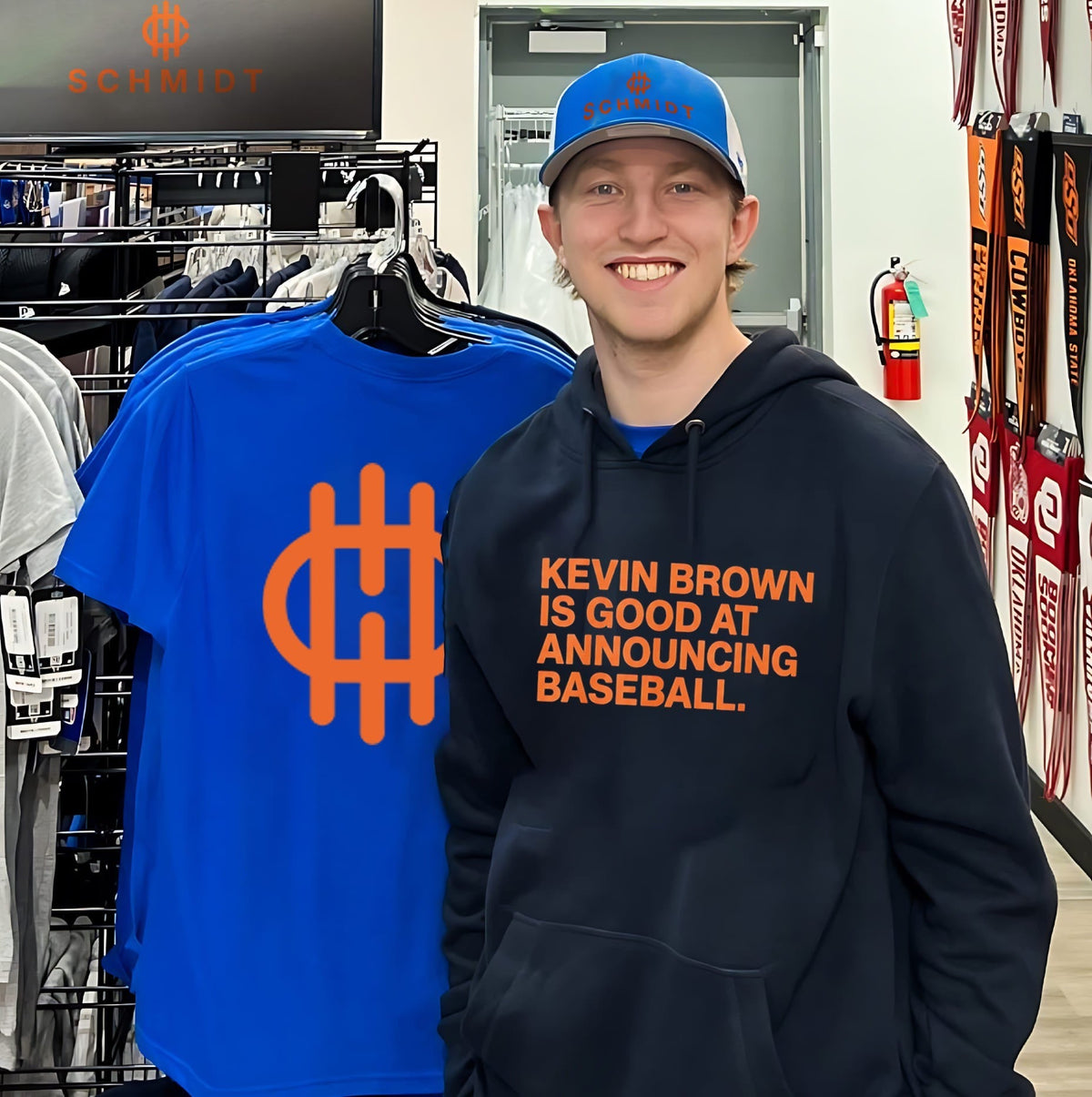 Kevin Brown Is Good at Announcing Baseball Baltimore Orioles shirt Unisex