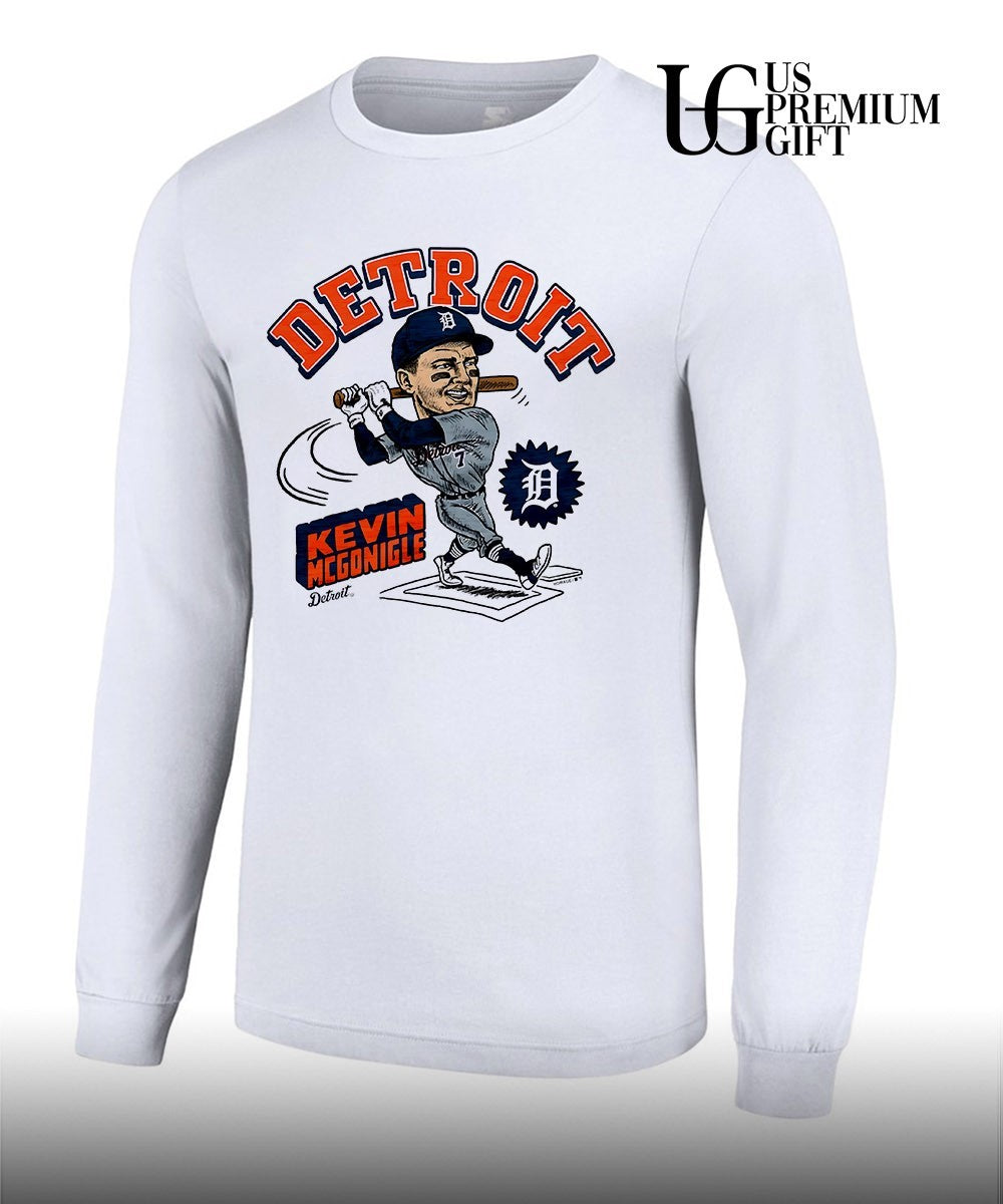 Kevin McGonigle Detroit Tigers baseball 2026 caricature shirt Unisex
