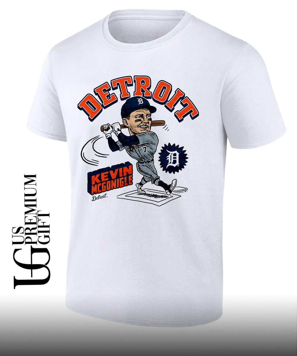 Kevin McGonigle Detroit Tigers baseball 2026 caricature shirt Unisex
