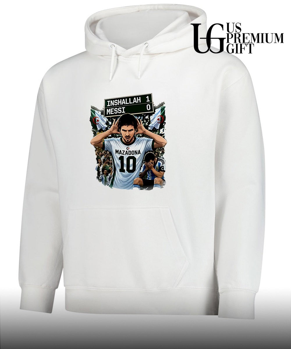 Khoubaib Kouas Messi vs Maza Algeria Argentina shirt Unisex