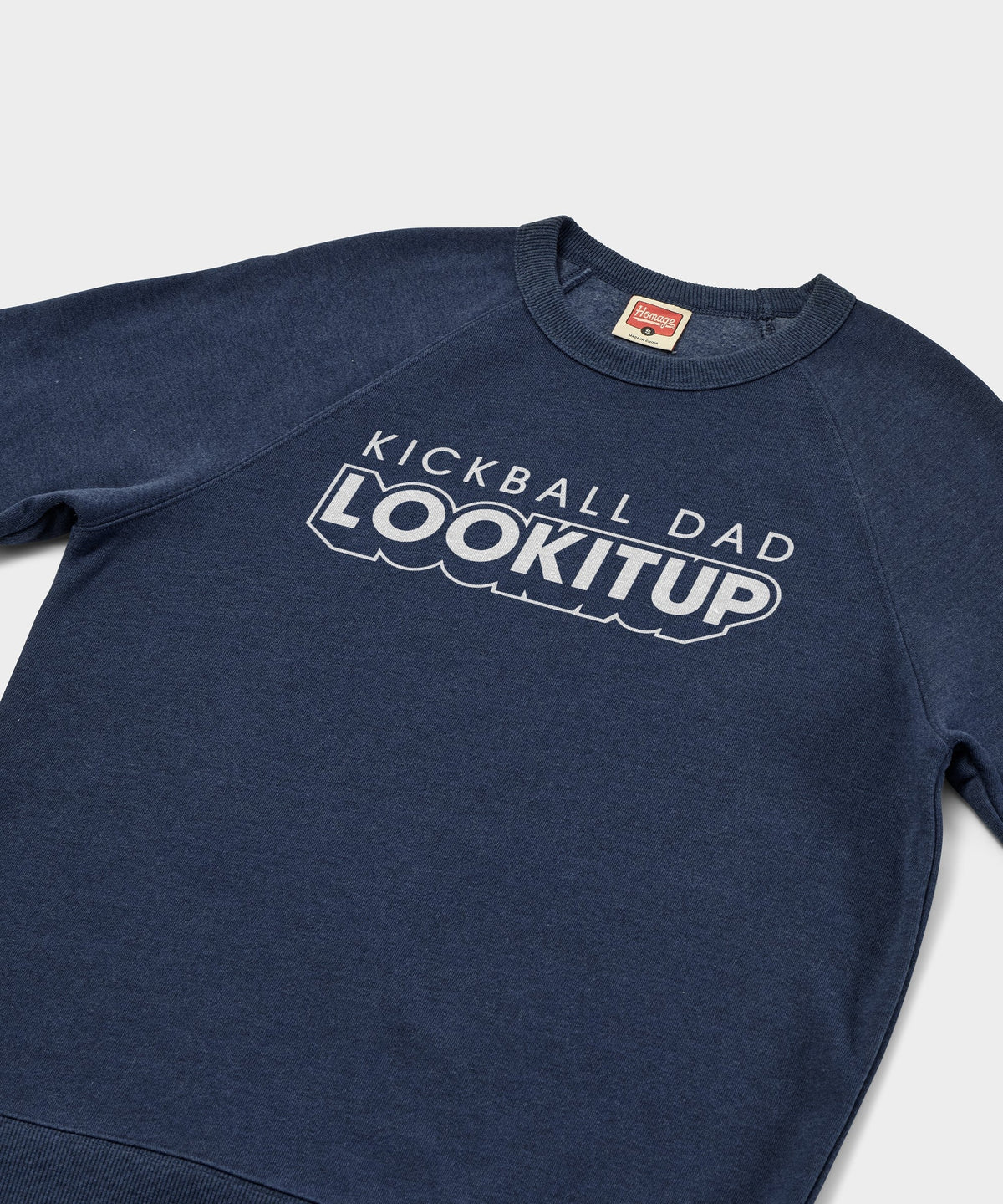 Kickball Dad LOOKITUP Crewneck Unisex