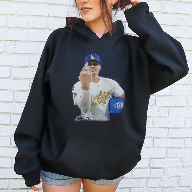 Kiké Hernández Middle Finger T Shirt Unisex