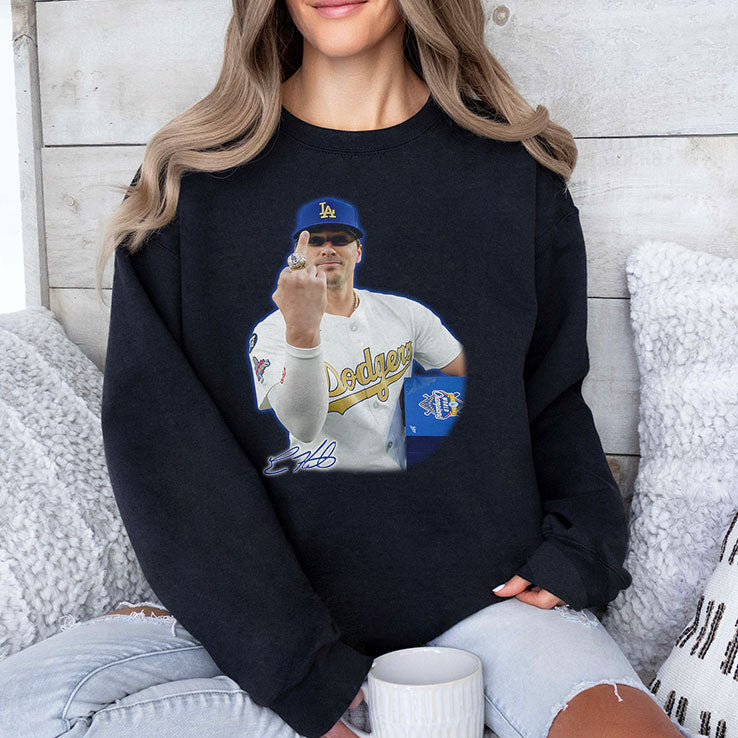 Kiké Hernández Middle Finger T Shirt Unisex