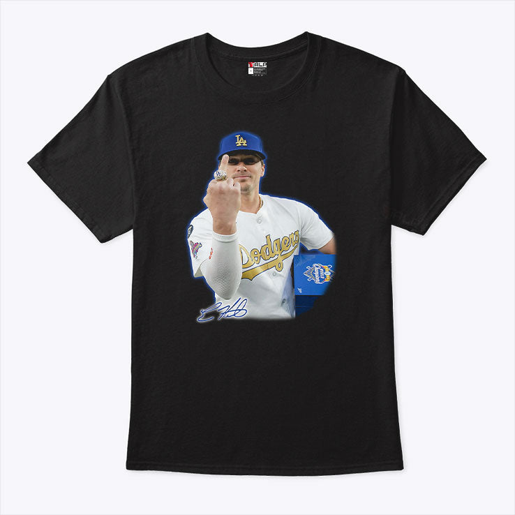 Kiké Hernández Middle Finger T Shirt Unisex