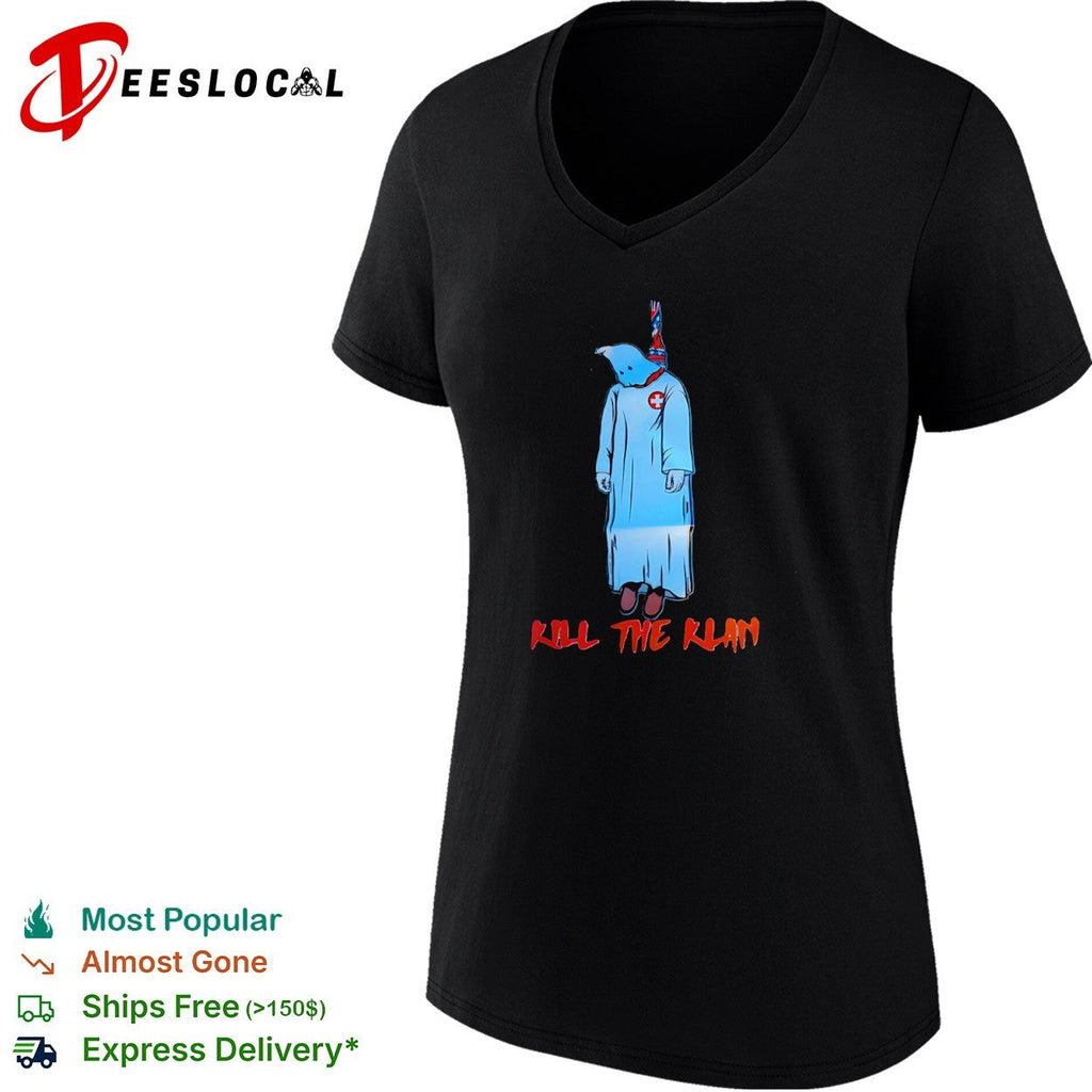 Kill the Klan Ku Klux Klan hanging rope anti hate political protest statement shirt Unisex