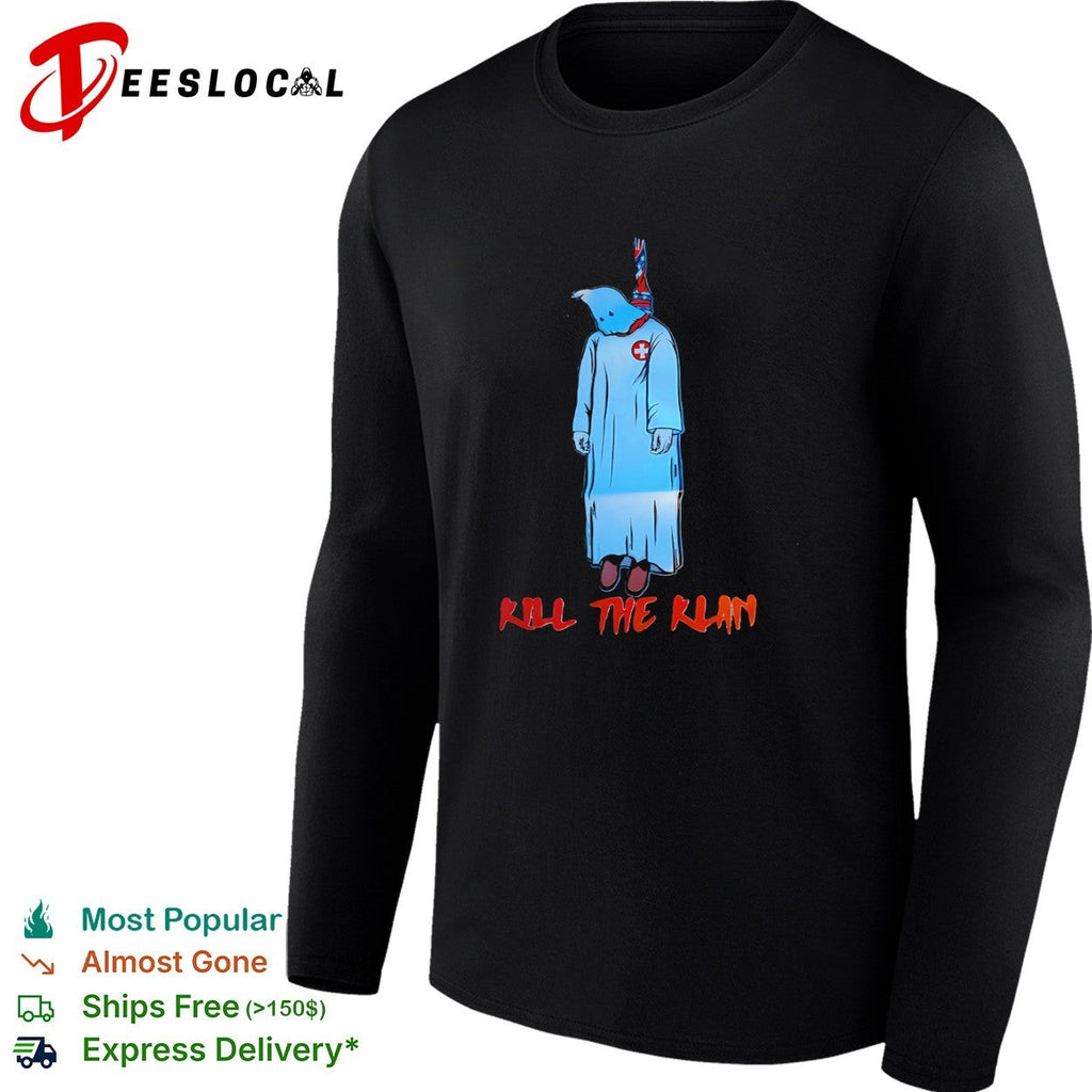 Kill the Klan Ku Klux Klan hanging rope anti hate political protest statement shirt Unisex