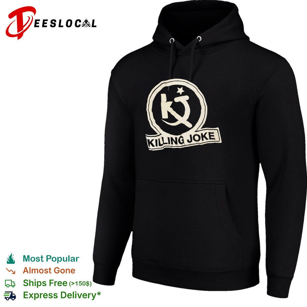 Killing Joke KJ logo hammer and sickle star shirt Unisex