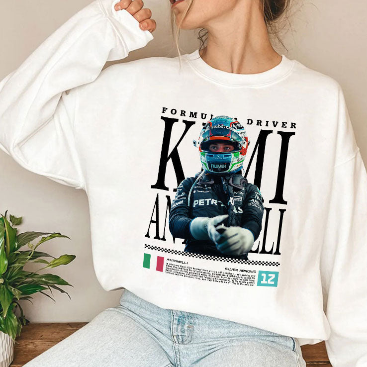 Kimi Antonelli F1 Racing Shirt Unisex