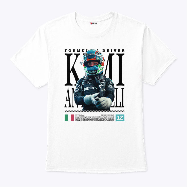 Kimi Antonelli F1 Racing Shirt Unisex