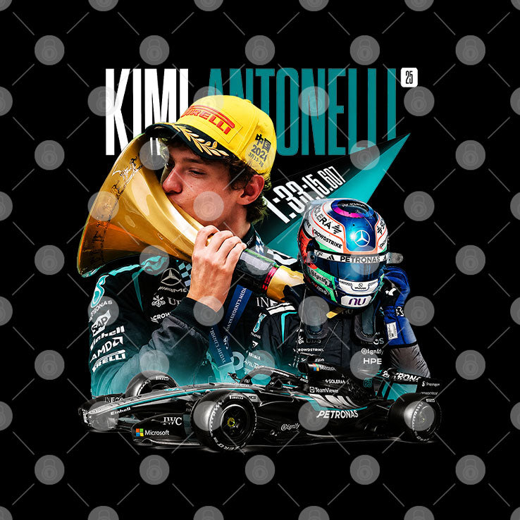 Kimi Antonelli Racing Mercedes Team Formula One Shirt Unisex