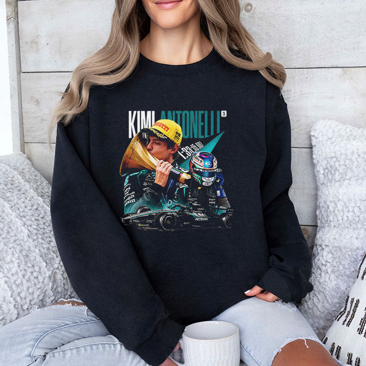 Kimi Antonelli Racing Mercedes Team Formula One Shirt Unisex