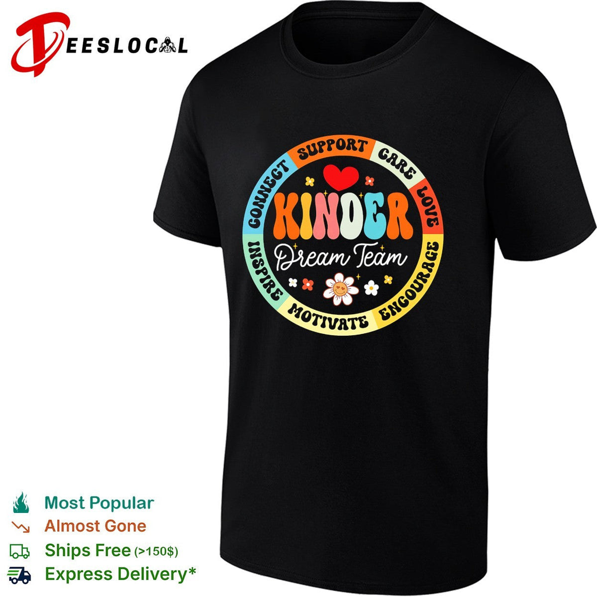 Kinder dream team shirt Unisex