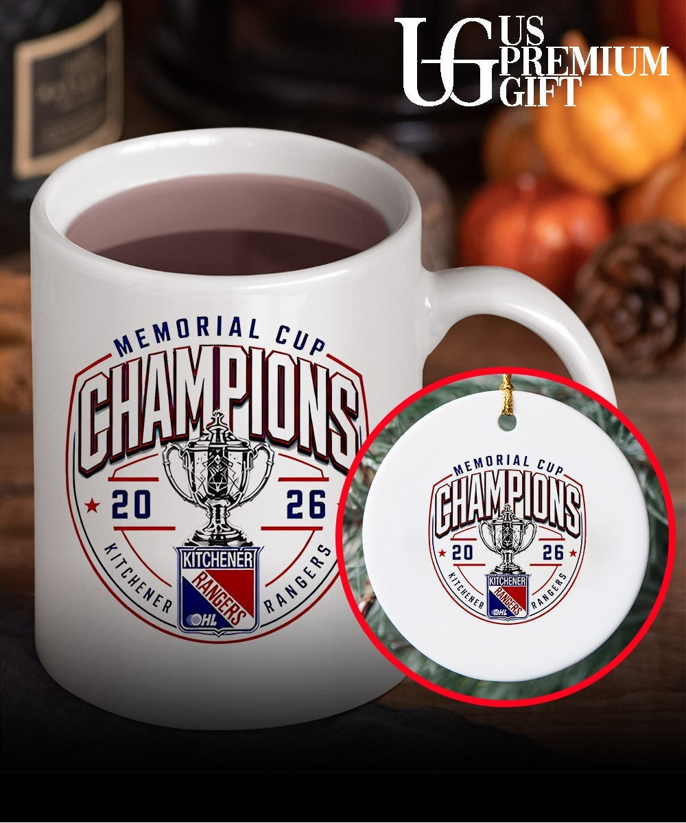 Kitchener Rangers 2026 Champions Memorial Cup logo shirt Unisex