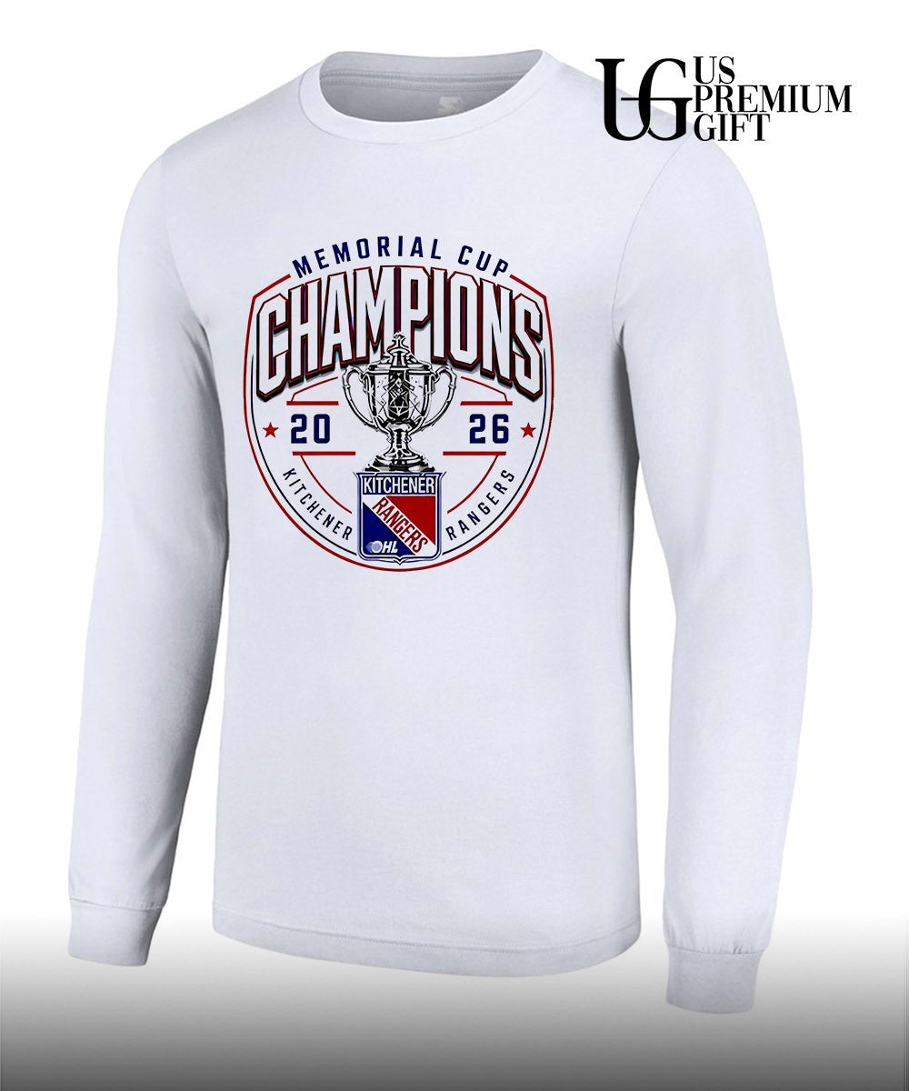 Kitchener Rangers 2026 Champions Memorial Cup logo shirt Unisex