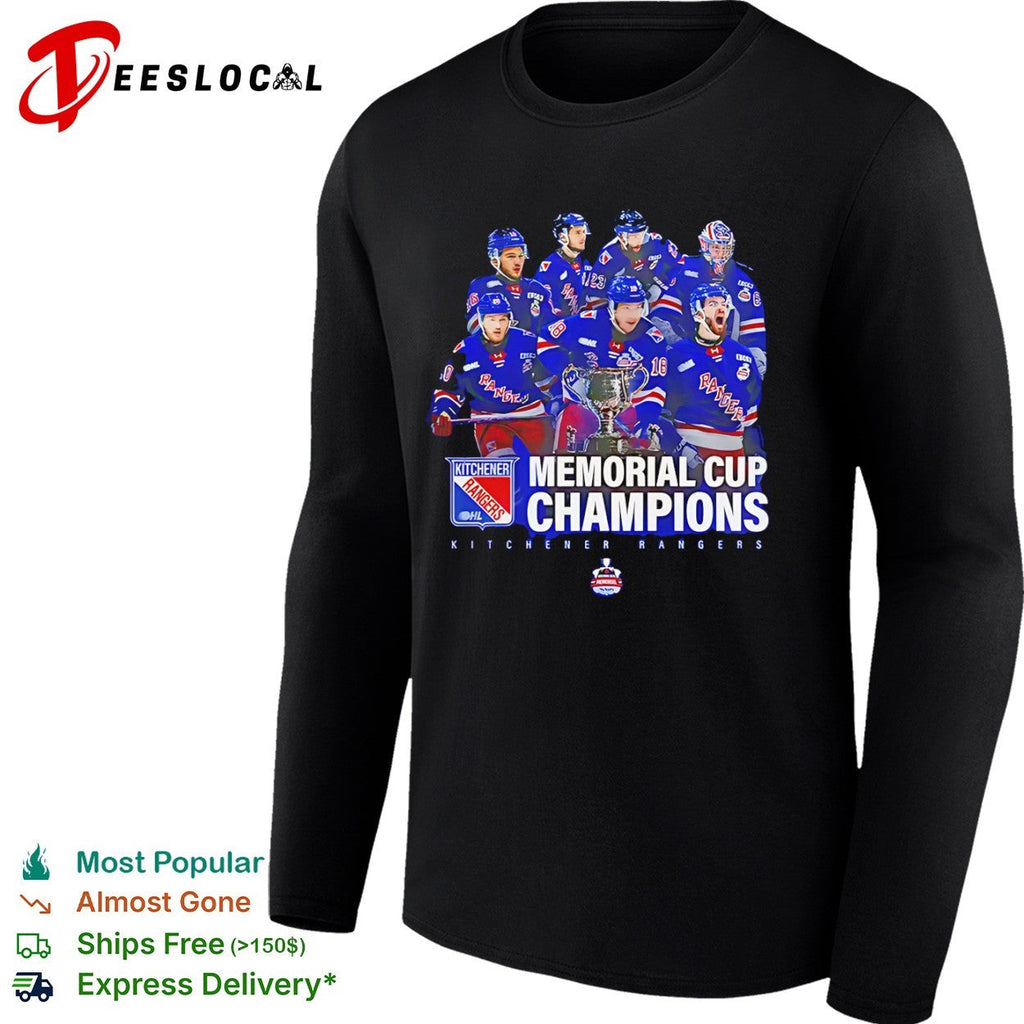 Kitchener Rangers Memorial Cup Champions team players OHL hockey shirt Unisex