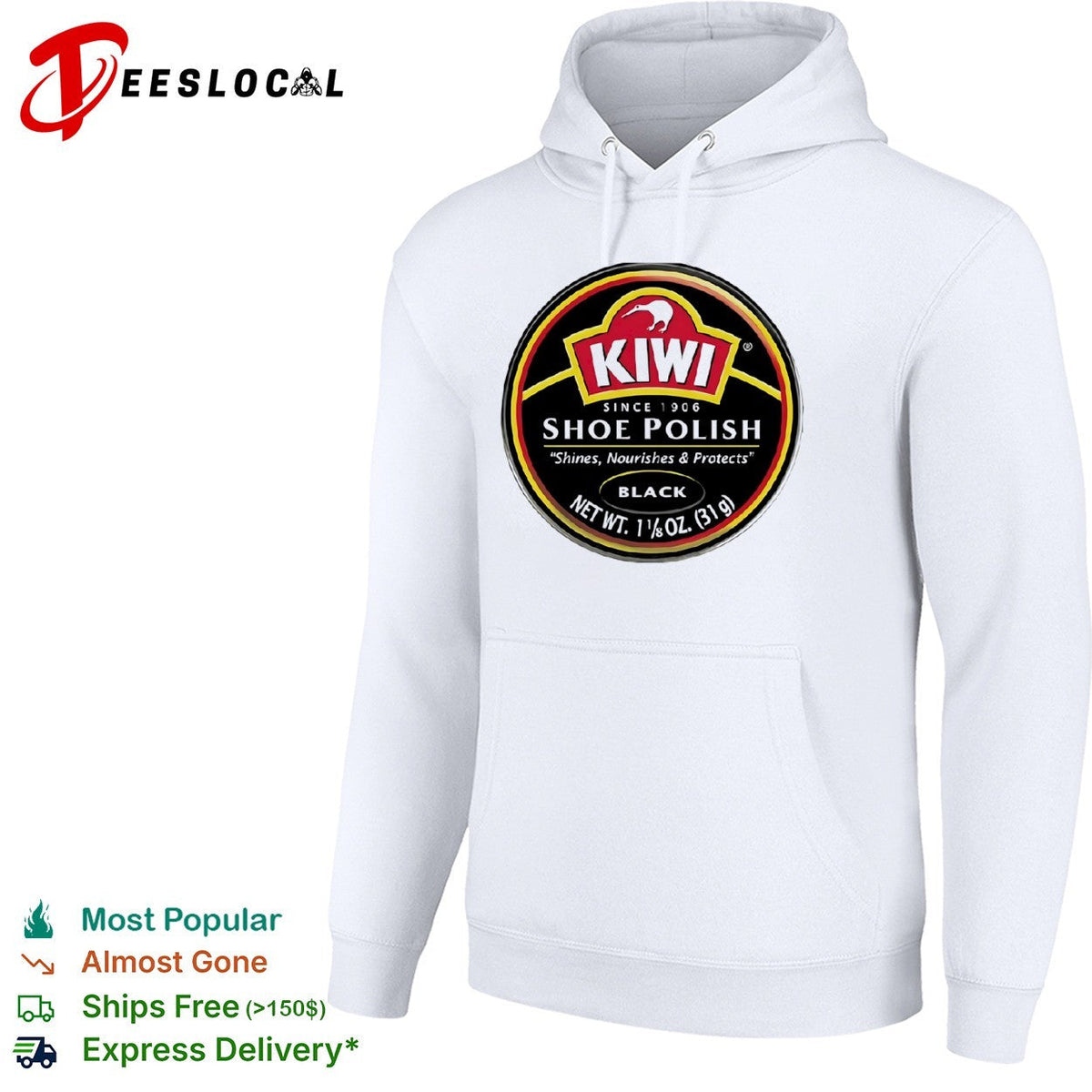 Kiwi Shoe Polish Since 1906 Shines Nourishes shirt Unisex