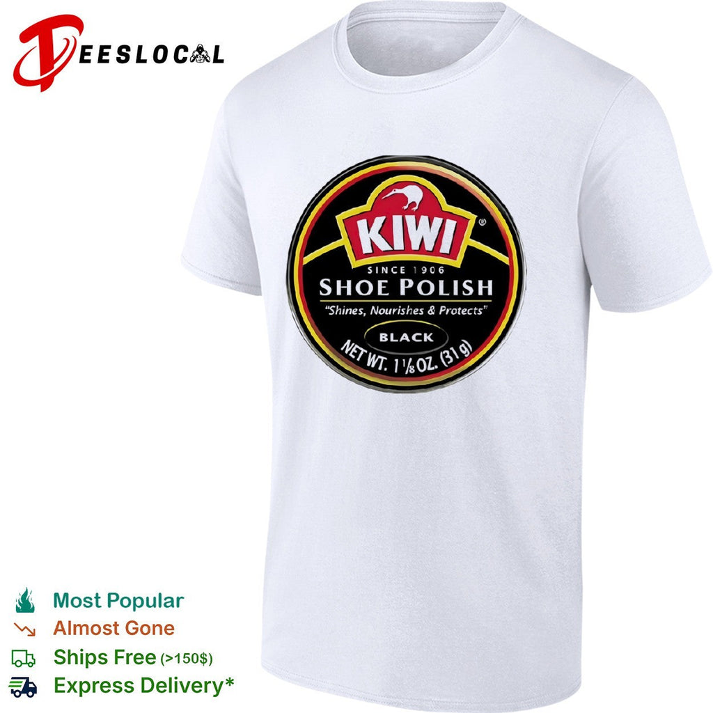 Kiwi Shoe Polish Since 1906 Shines Nourishes shirt Unisex